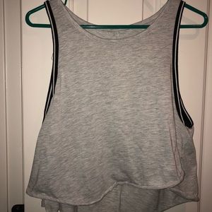 Hurley Open Back Crop Tank
